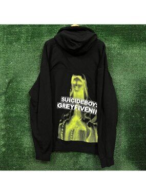 G59 Records x The Suicideboys Wheres Your God Hip-Hop Hoodie Size XXL